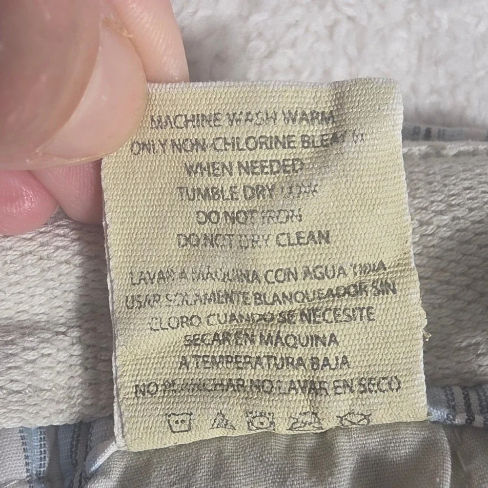 Faded Glory Cargo Shorts Mens 38 Sidewalk Gray Good Cotton FM19B303 Utility Work
